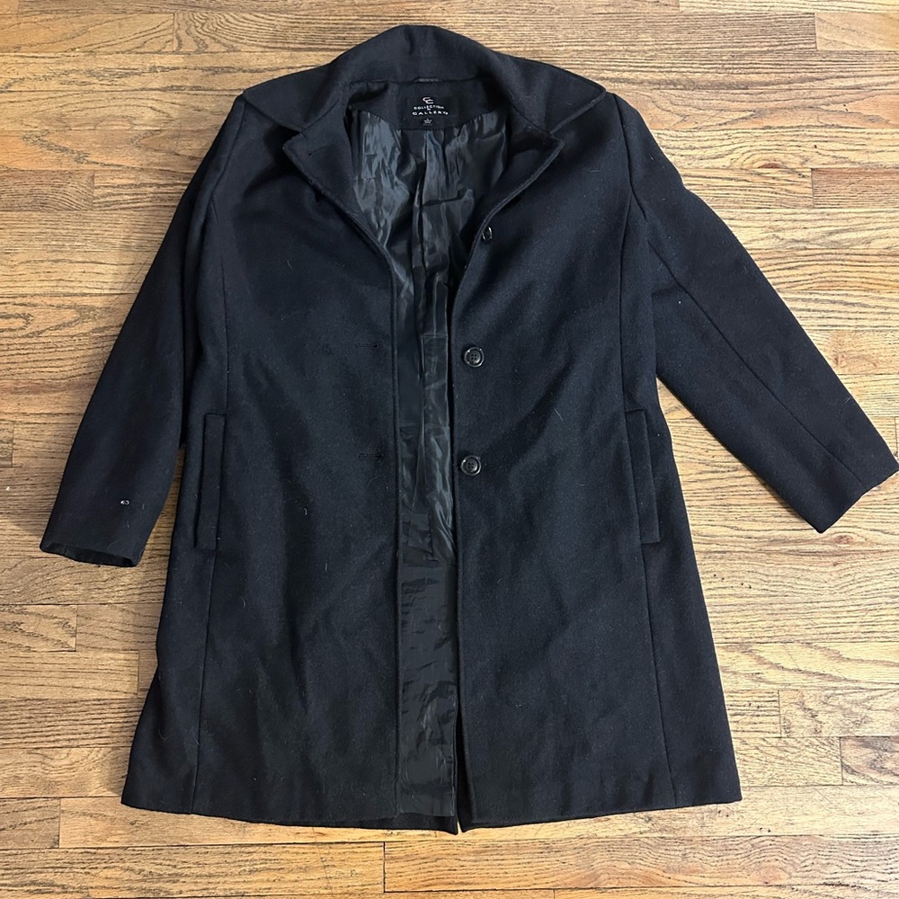 Women’s Collection by Gallery classic wool peacoat